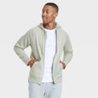 Men's Cotton Fleece Full Zip Sweatshirt - All In Motion