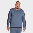 Men's Big & Tall Tech Fleece Crewneck Pullover - All In Motion Navy Xxxl, Blue