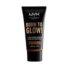 Nyx Professional Makeup Born To Glow Radiant Foundation Cocoa - 1.01 Fl Oz, Brown