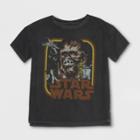Junk Food Boys' Star Wars Chewbacca Short Sleeve T-shirt - Black