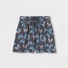 Girls' French Terry Pull-on Shorts - Art Class Charcoal Gray