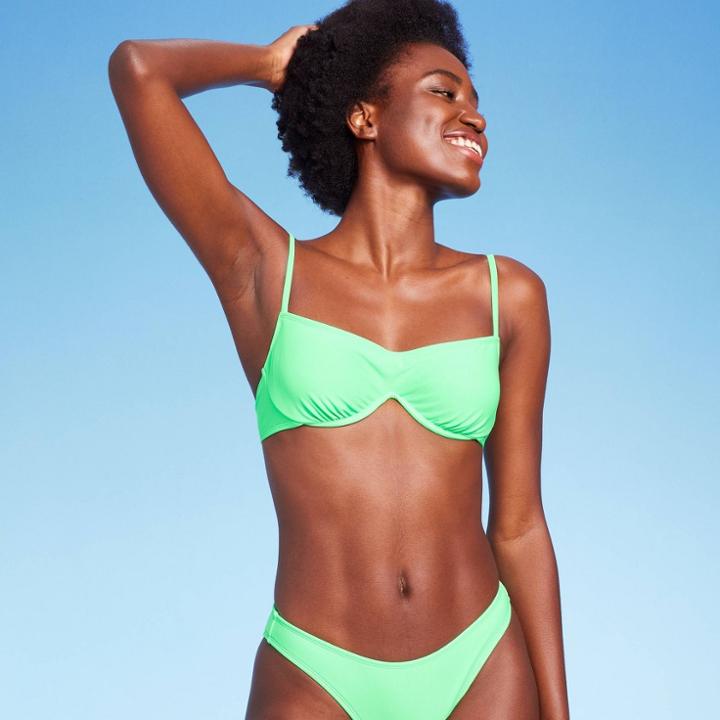 Women's Underwire Bralette Bikini Top - Wild Fable