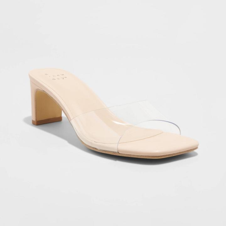 Women's Lindie Heels - A New Day Clear