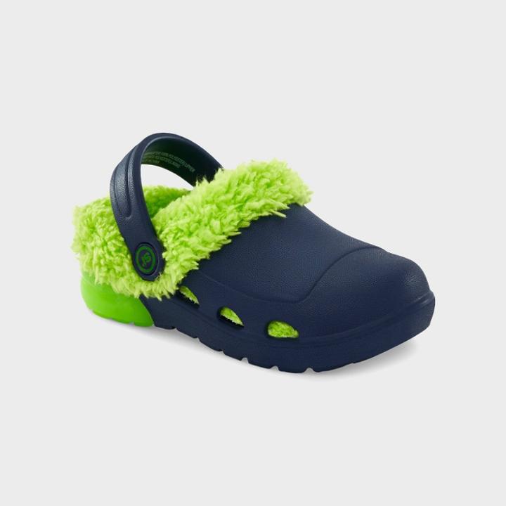 Toddler Surprize By Stride Rite Cozy Gleamer Slip-on Sneakers - Navy