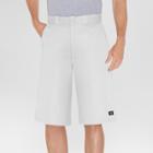 Dickies Men's Big & Tall Loose Fit Twill 13 Multi-pocket Work Shorts- White