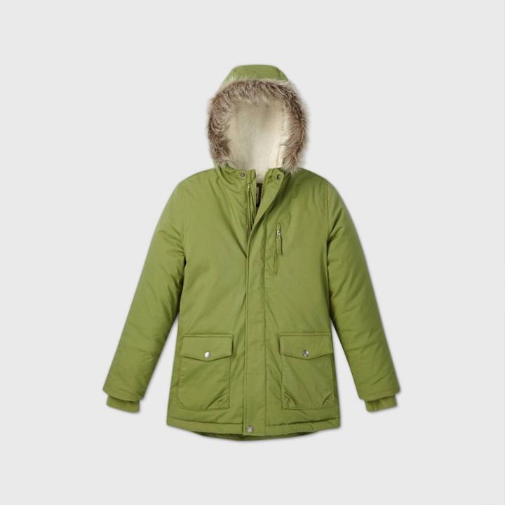 Boys' Parka Jacket - Cat & Jack Green