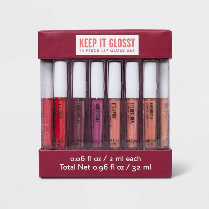 Lip Gloss Vault Keep It Glossy - 15pc/0.96 Fl Oz - Target Beauty