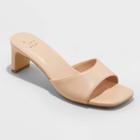 Women's Lindie Pumps - A New Day Tan