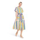 Striped Short Sleeve Shirtdress - Christopher John Rogers For Target