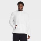 Men's Big & Tall Pullover Hoodie - All In Motion True White Xxxl