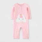 Baby Girls' 1pc Unicorn Jumpsuit - Just One You Made By Carter's Pink Newborn, Girl's