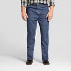 Dickies - Men's Big & Tall Regular Straight Fit Denim 5-pocket Jeans Stone Washed