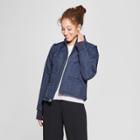 Women's Adaptive Quilted Onion Jacket - A New Day Navy