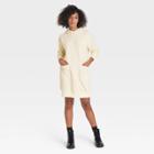 Women's Long Sleeve Sweater Dress - Who What Wear Cream