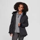 Women's Puffer Snow Jacket - C9 Champion Black