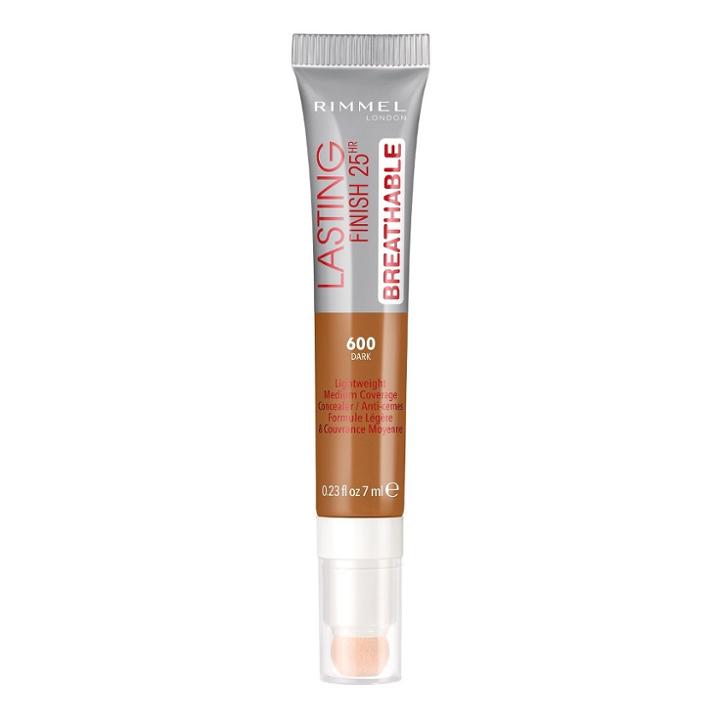 Rimmel Lasting Finish Breathable Concealer 600 Dark -0.23 Fl Oz