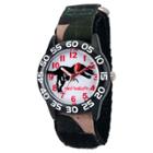 Target Boys' Red Balloon Dinosaur Black Plastic Time Teacher Watch - Camo,