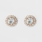 Target Pave Flower Stud Earrings - A New Day Rose Gold