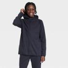 Boys' Premium Fleece Full Zip Hooded Sweatshirt - All In Motion Black