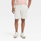 Men's 8.5 Regular Fit Pull-on Shorts - Goodfellow & Co White