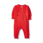 Baby Adaptive Textured Sweater One Piece Romper - Lego Collection X Target Red Newborn