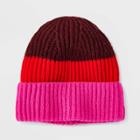 Adult Colorblock Beanie - A New Day Pink