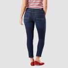 Denizen From Levi's Women's Mid-rise Modern Ankle Skinny Jeans - Dark Wash