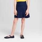 Girls' Pleated Uniform Scooter - Cat & Jack Navy (blue)