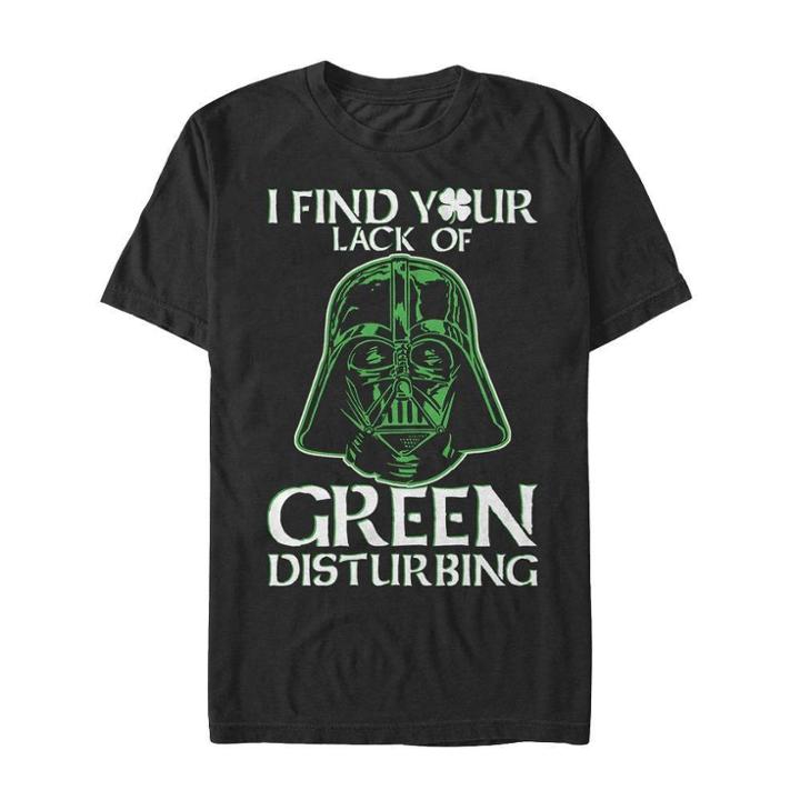 Men's Star Wars Vader Lack Short Sleeve Graphic T-shirt - Black