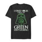 Men's Star Wars Vader Lack Short Sleeve Graphic T-shirt - Black