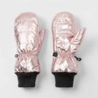 Girls' Puffer Mittens - All In Motion Gold