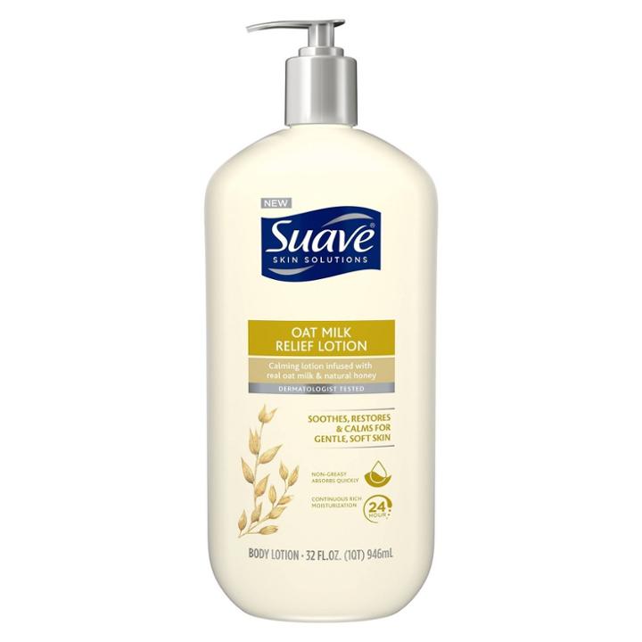 Suave Oat Milk Relief Hand And Body Lotion - 32 Fl Oz, Adult Unisex