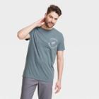 Men's Regular Fit Ford Bronco Flat Seams Short Sleeve Graphic T-shirt - Goodfellow & Co Gray