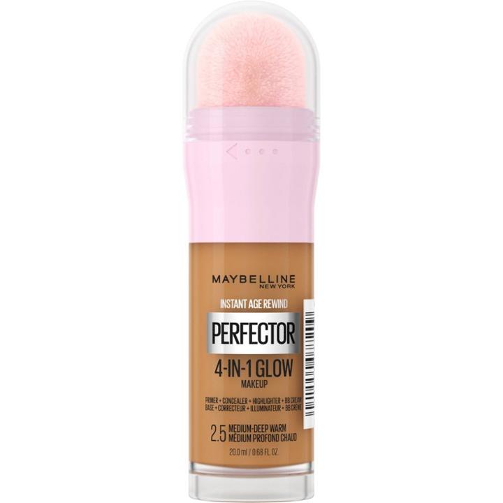 Maybelline Instant Age Rewind Instant Perfector 4-in-1 Glow Foundation Makeup - 2.5 Medium/deep Warm