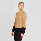 Women's Turtleneck Pullover Sweater - Who What Wear Brown