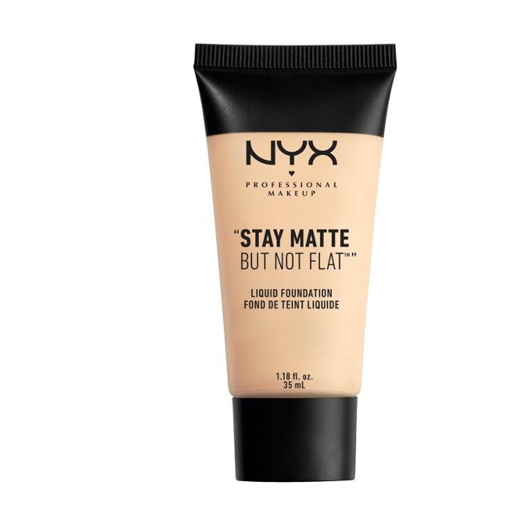 Nyx Professional Makeup Stay Matte But Not Flat Liquid Foundation Alabaster
