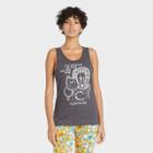 Modern Lux Women's Cup Of Therapy Hug Graphic Tank Top - Gray