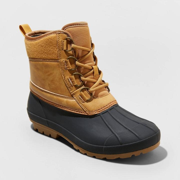 Women's Tiffy Waterproof Duck Boots - Universal Thread Tan