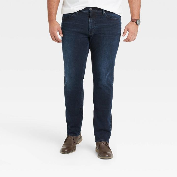 Men's Tall Skinny Jeans - Goodfellow & Co Dark Blue