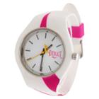 Ladies' Everlast Soft Touch Rubber Strap And Case Watch - Pink