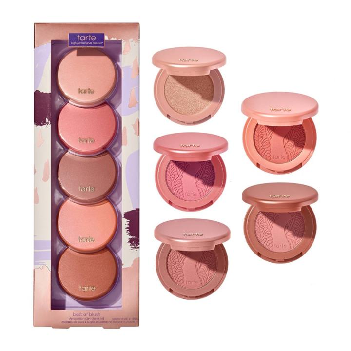 Tarte Best Of Blush Amazonian Clay Cheek Set - 0.26oz - 5pc - Ulta Beauty