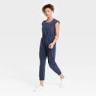 Women's Short Sleeve Jumpsuit - All In Motion Navy