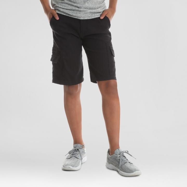 Wrangler Boys' Explorer Cargo Shorts - Black