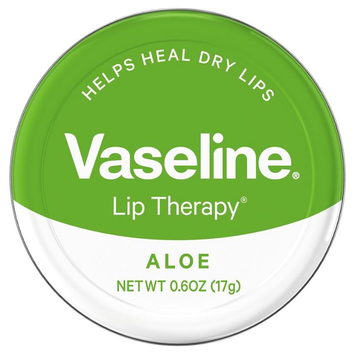 Vaseline Lip Therapy Aloe Vera Lip Balm Tin