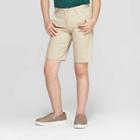 Girls' Uniform Chino Shorts - Cat & Jack Khaki (green)