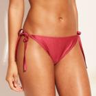 Women's Tie Side String Bikini Bottom - Shade & Shore Blushed Rose