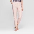 Women's Straight Leg Slim Ankle Pants - A New Day