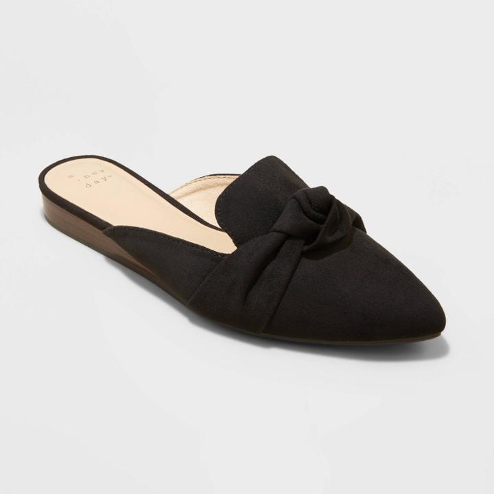 Women's Paloma Mules - A New Day Black