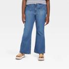 Women's High-rise Flare Jeans - Universal Thread Medium Wash 17 Short,