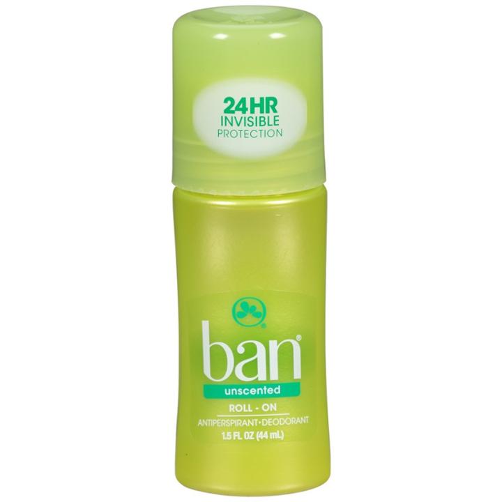 Ban Unscented Underarm Antiperspirant & Deodorant